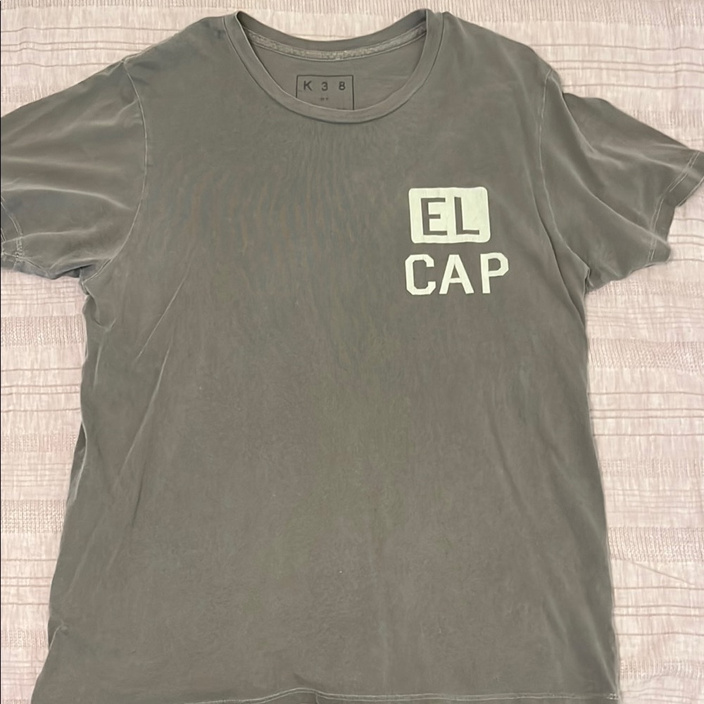 Junk Food EL CAP T-Shirt Men’s L faded army green color